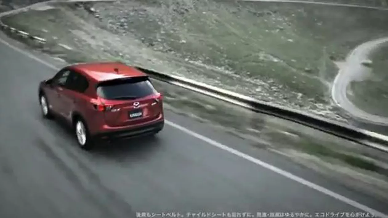 Clip publicitar pentru Mazda CX-5, filmat pe Transfăgărășan (VIDEO)