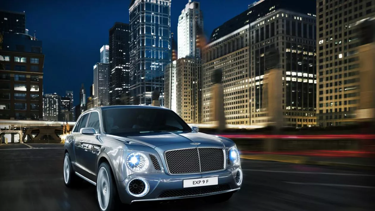 Conceptul Bentley EXP 9 F va fi produs în serie. Primul SUV din istoria mărcii de lux apare în 2015 (FOTO)