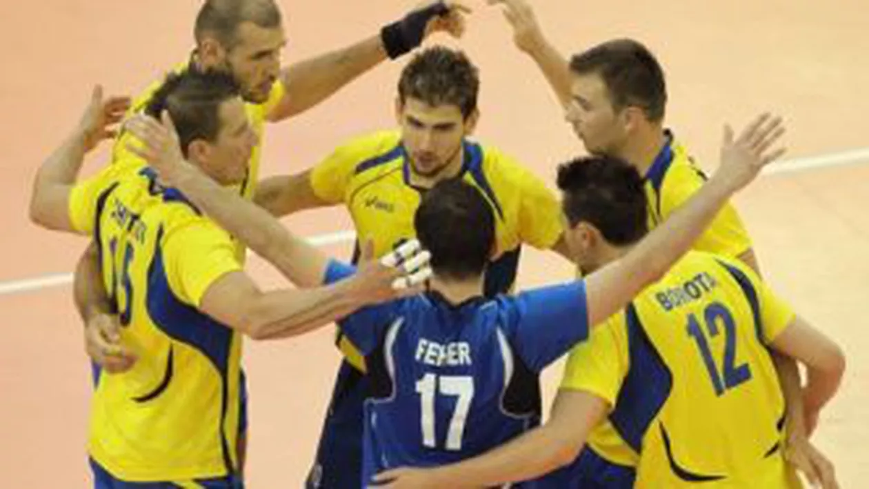 România, a treia înfrângere în preliminariile CE de volei din 2013
