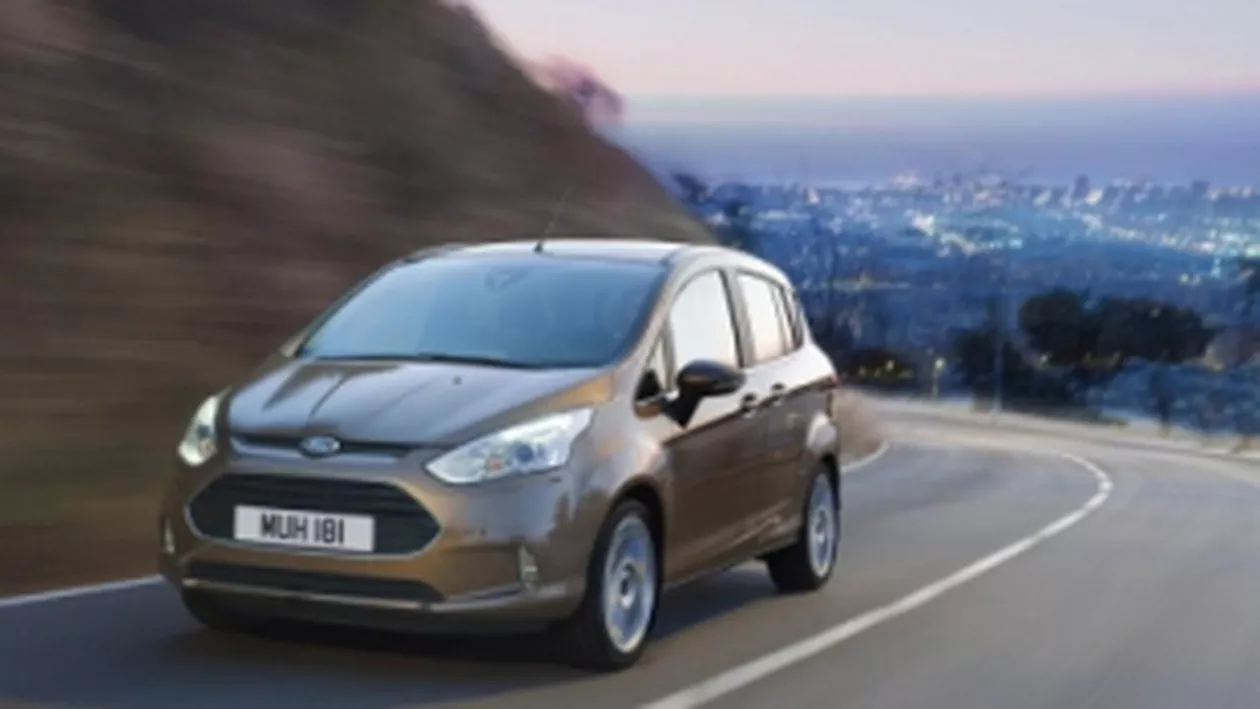 Ford România începe să trimită 1.600 de automobile B-Max către Germania și Belgia, prin CFR Marfă