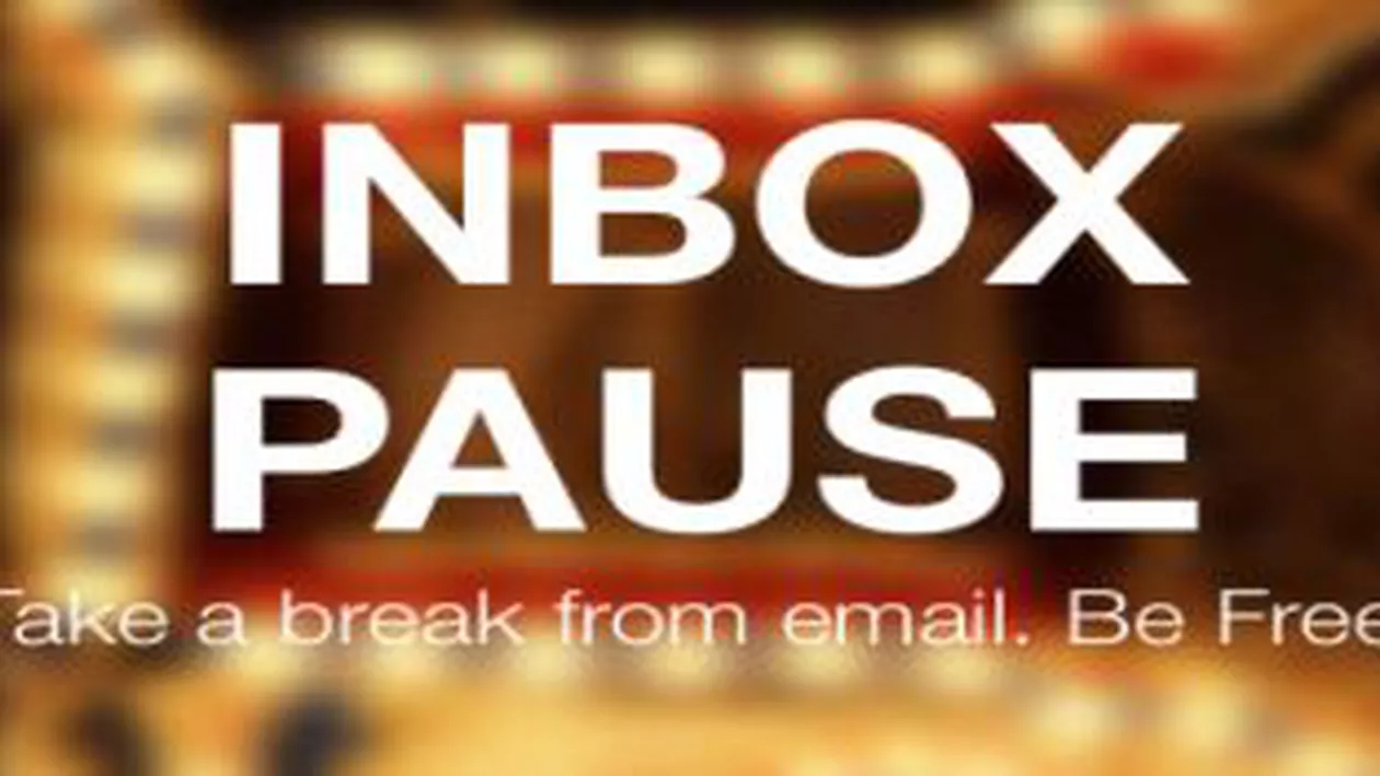 Ia o pauză de la mail. Funcția Inbox Pause, disponibilă pe Google Chrome datorită unei tinere programatoare