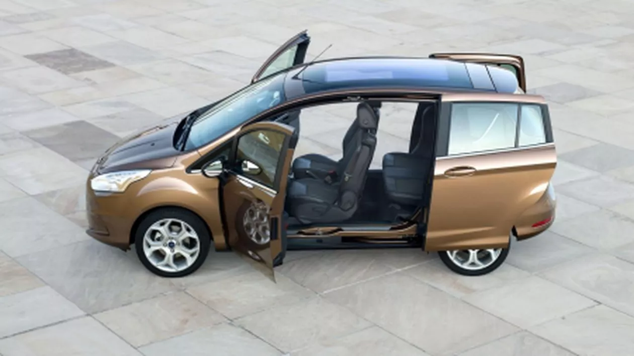 Ford crește producția de B-Max la Craiova. În luna septembrie vor fi construite 10.000 de mașini