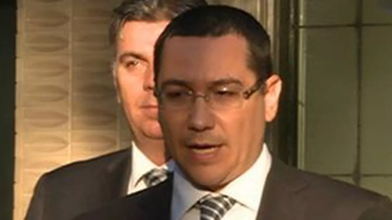 Victor Ponta: Antonescu nu a vrut să fie preşedintele Senatului, noi l-am convins