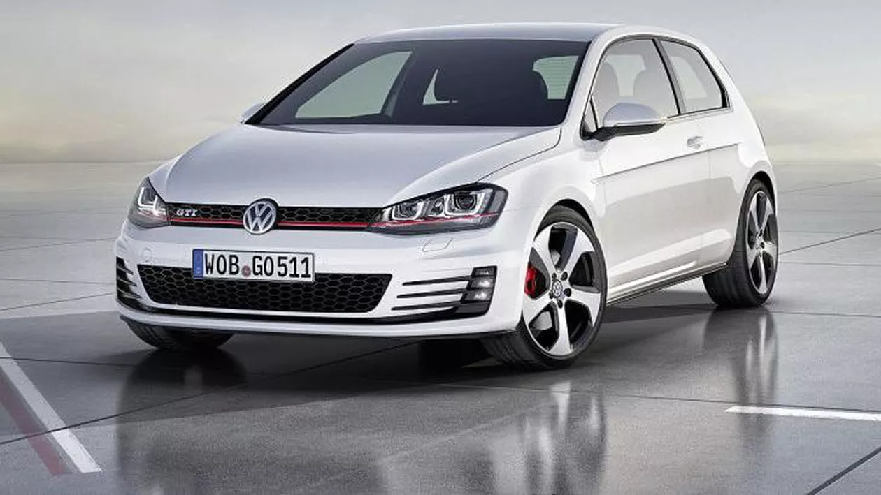 Volkswagen Golf VII GTI concept - primele imagini și detalii oficiale (FOTO)