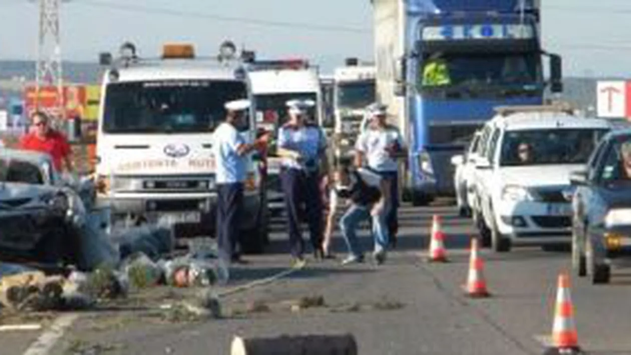 Accident mortal în Giurgiu: 4 oameni și-au pierdut viața