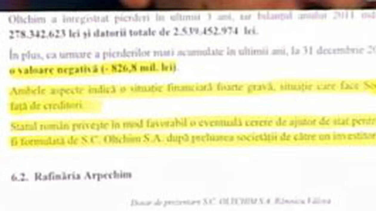 Dan Diaconescu: Ponta invită câștigătorul licitației să închidă Oltchimul și îi mai dă și un ajutor de stat