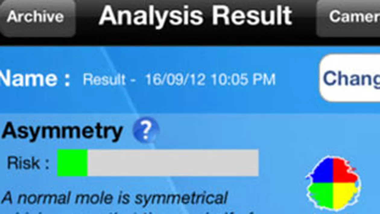 Aplicația DoctorMole îți diagnostichează sănătatea pielii