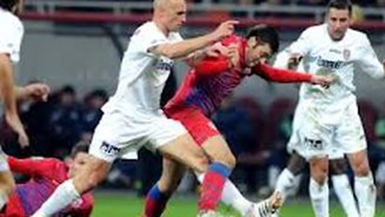 Liga I: Steaua - CFR Cluj, 1-0