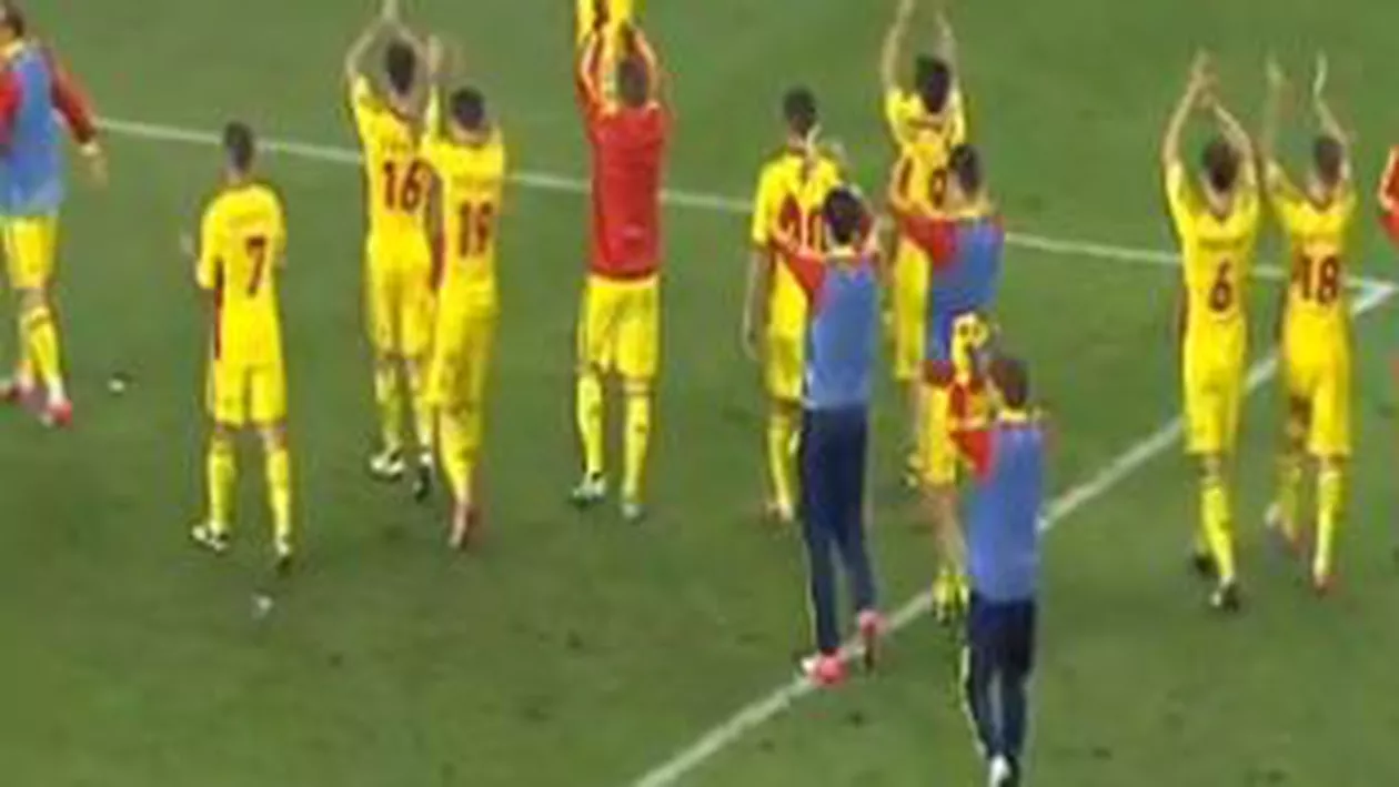 Naționala României a învins Turcia cu 1 - 0 cu gol extraordinar înscris de Gigu Grozav