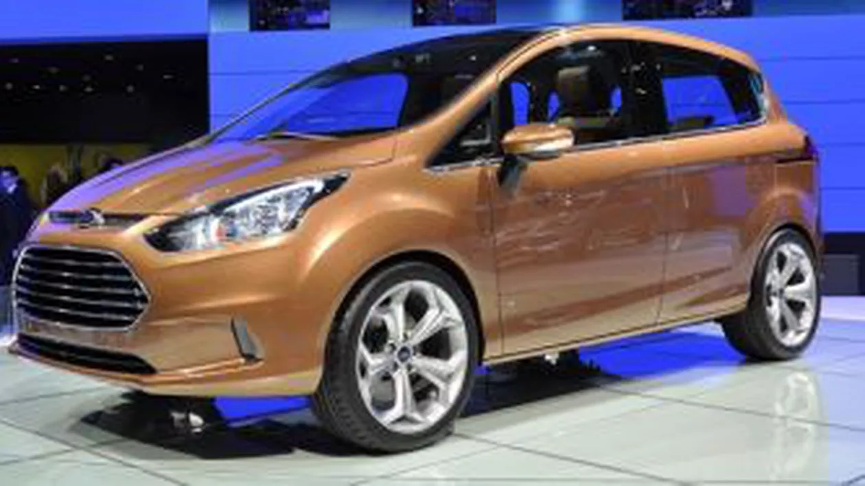 Exporturile de Ford B-Max, peste cele ale Dacia Sandero și Dacia Logan în luna septembrie