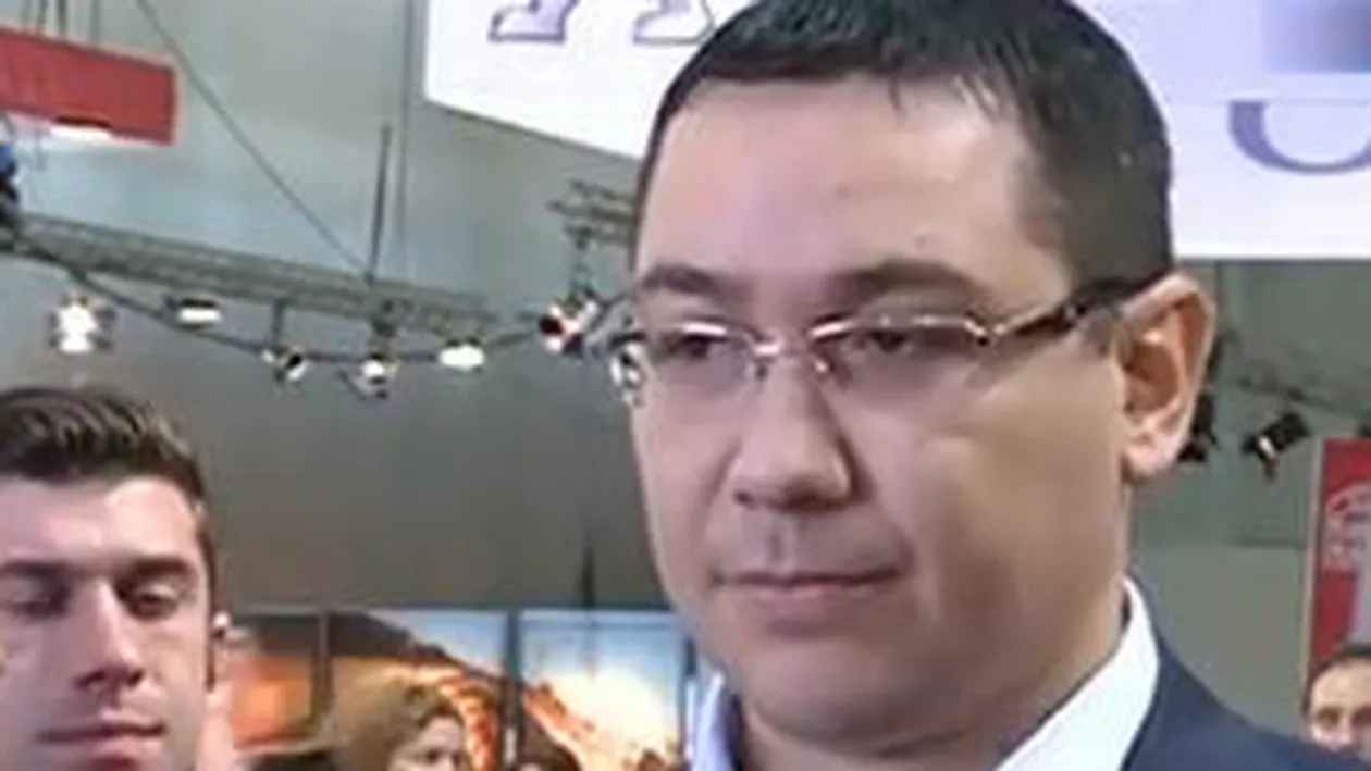 Victor Ponta: Taxa de primă înmatriculare auto va fi înlocuită cu una de mediu, sperăm de la 1 ianuarie 2013