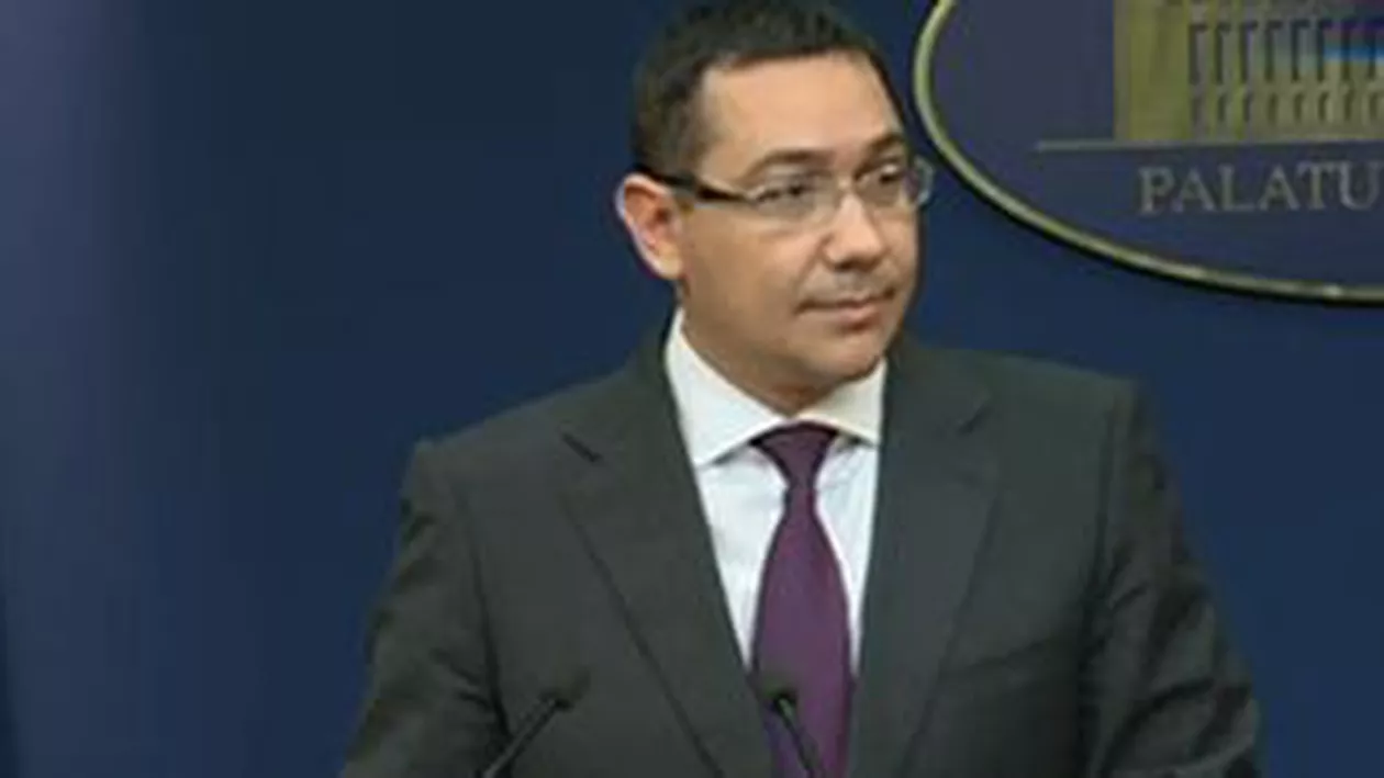 Victor Ponta: Guvernul nu a tăiat niciun leu din bugetul CNADNR