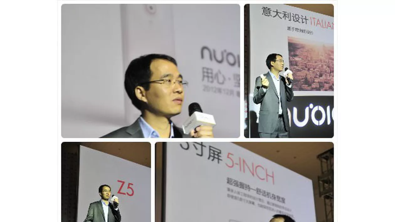 ZTE anunță gama de smartphone-uri Nubia cu ecran de 5 inch și procesor quad-core