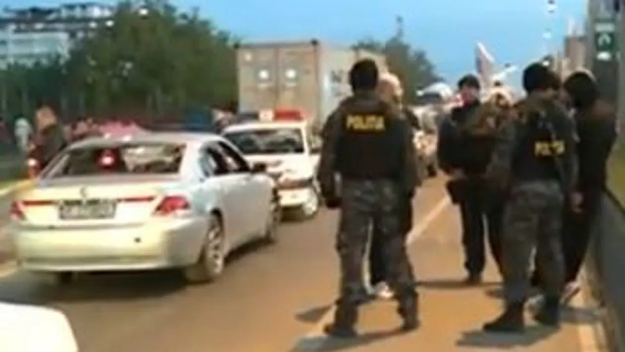 Scandal pe Centura Bucureștiului, între clanurile Cămătarilor şi Sportivilor: Un șofer a fost împușcat în piept (VIDEO)