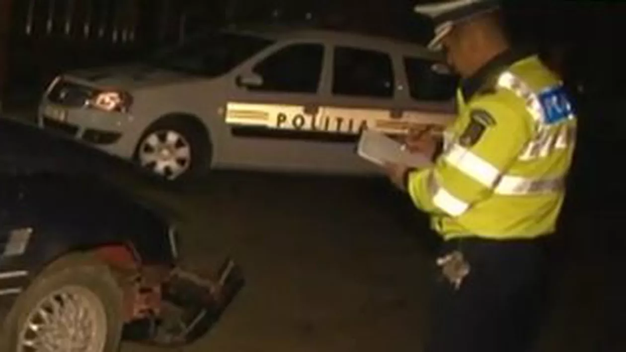 Dâmbovița: Un militar a fost prins de polițiști beat la volan și fără permis