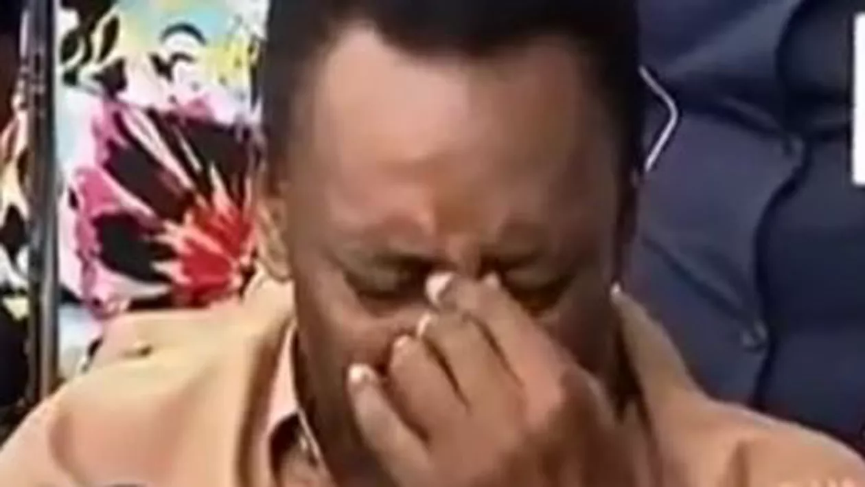 Pele a izbucnit în plâns după operația la șold! (VIDEO)