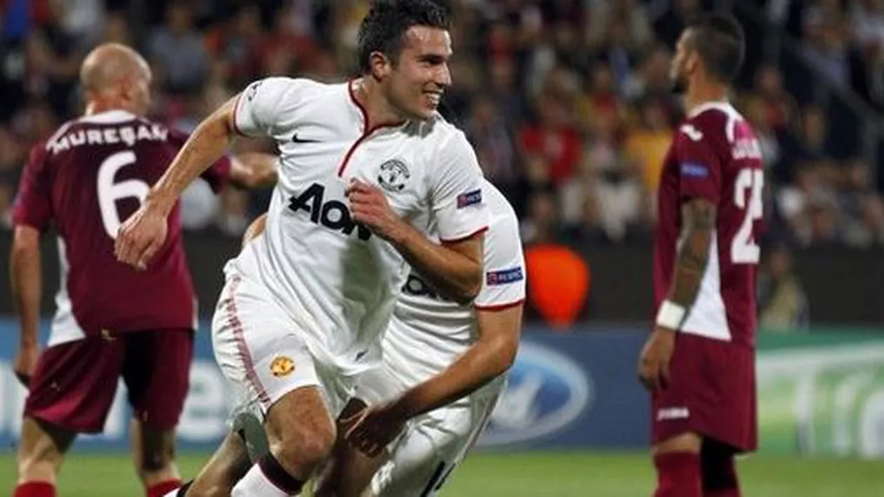 Liga Campionilor: CFR Cluj a învins Manchester United cu 1-0, dar ratează calificarea în optimi