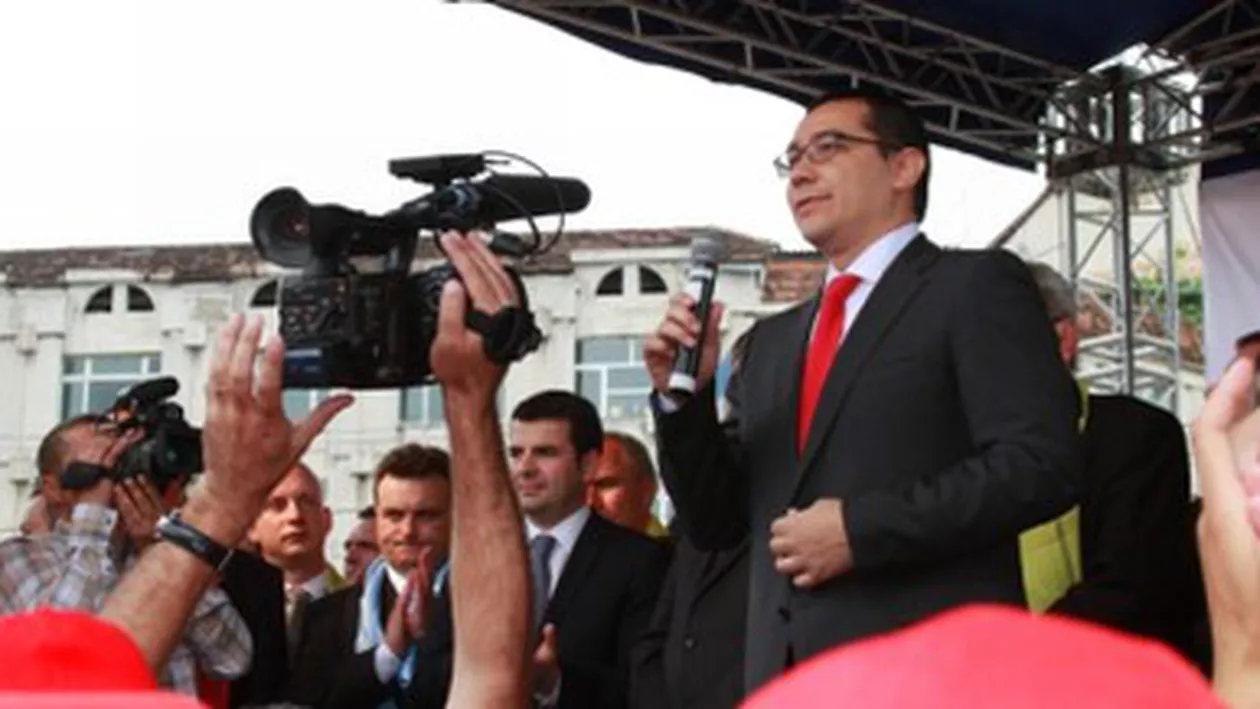 Rezultate parțiale în Târgu Jiu: Victor Ponta câștigă alegerile cu 60%, Dan Diaconescu pe doi cu 32%