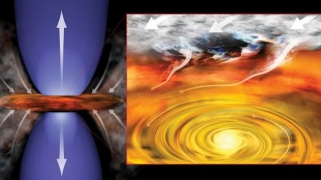 Astronomii au observat cea mai tânără stea de până acum, cu o vârstă de numai 300.000 ani