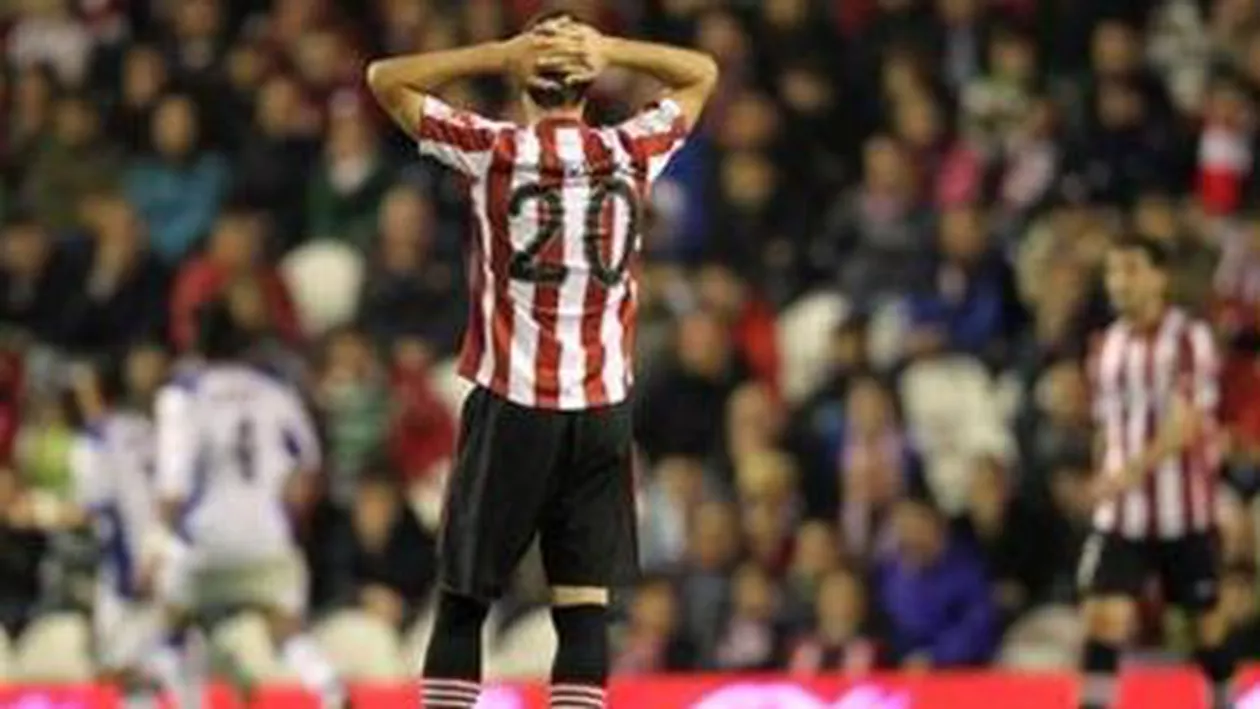 Athletic Bilbao, eliminată în 16-imile Cupei Spaniei