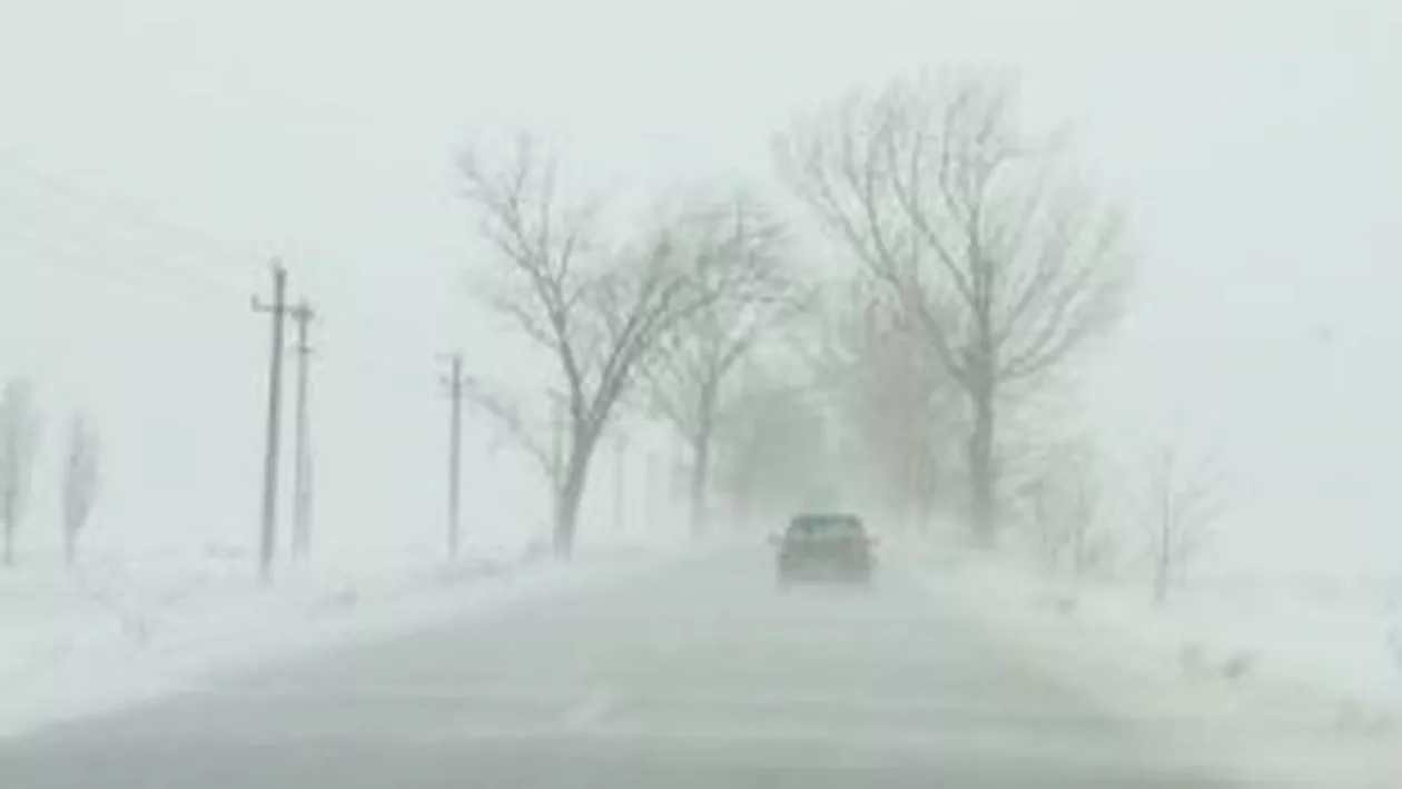 Cod galben de ninsori viscolite pentru zona Moldovei