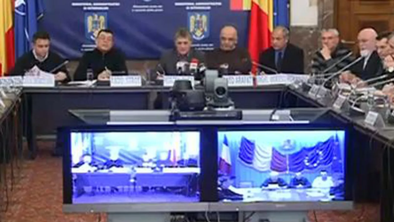 Dispută între Mircea Dușa și prefecți, la comandamentul de iarnă al MAI (VIDEO)