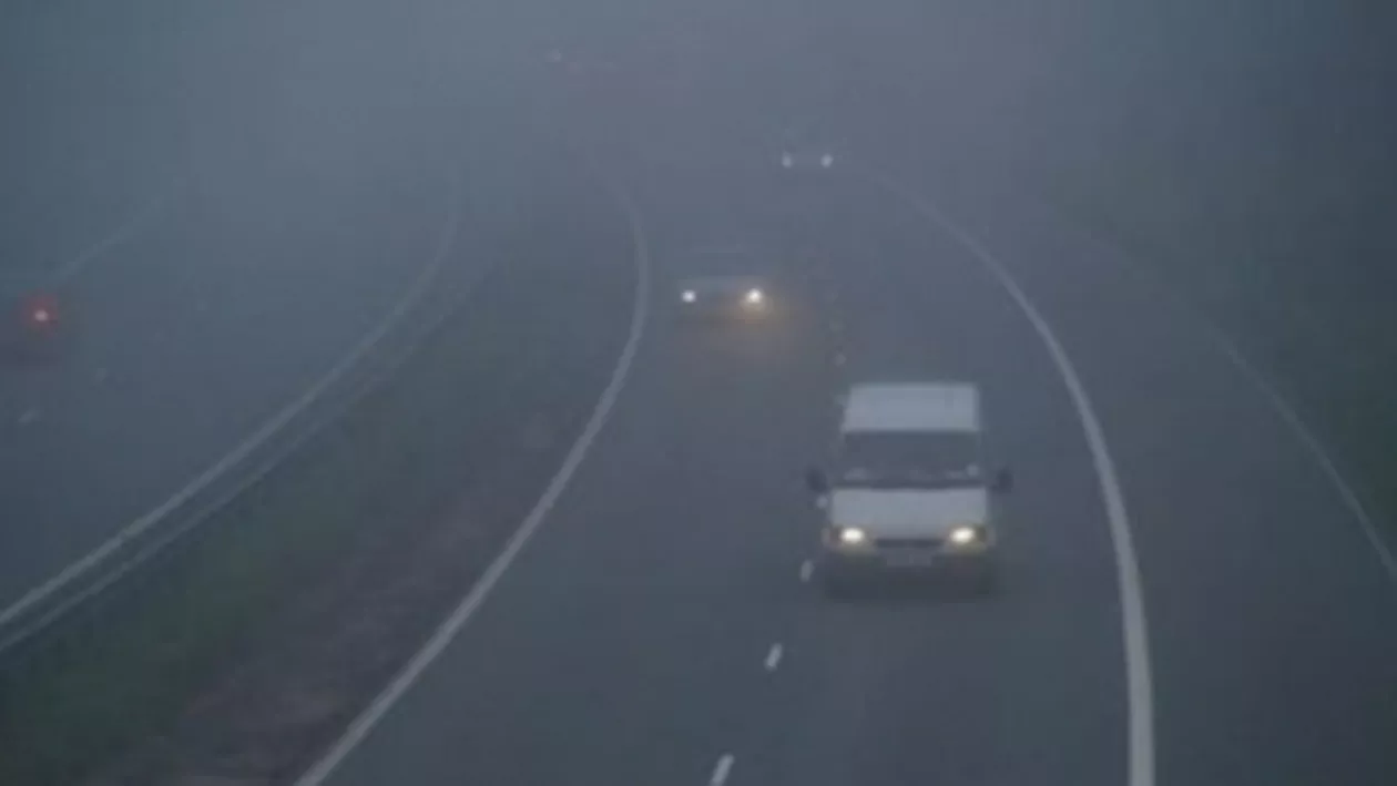 Avertizare de ceaţă pentru judeţele Sibiu, Harghita, Braşov şi Alba