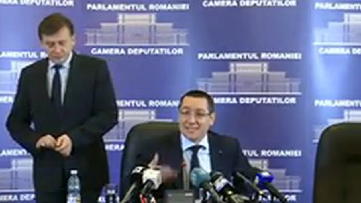 Crin Antonescu, ieșire nervoasă la prezentarea Guvernului: Citiți domnule până la capăt, nu am mințit cu nimic! (VIDEO)
