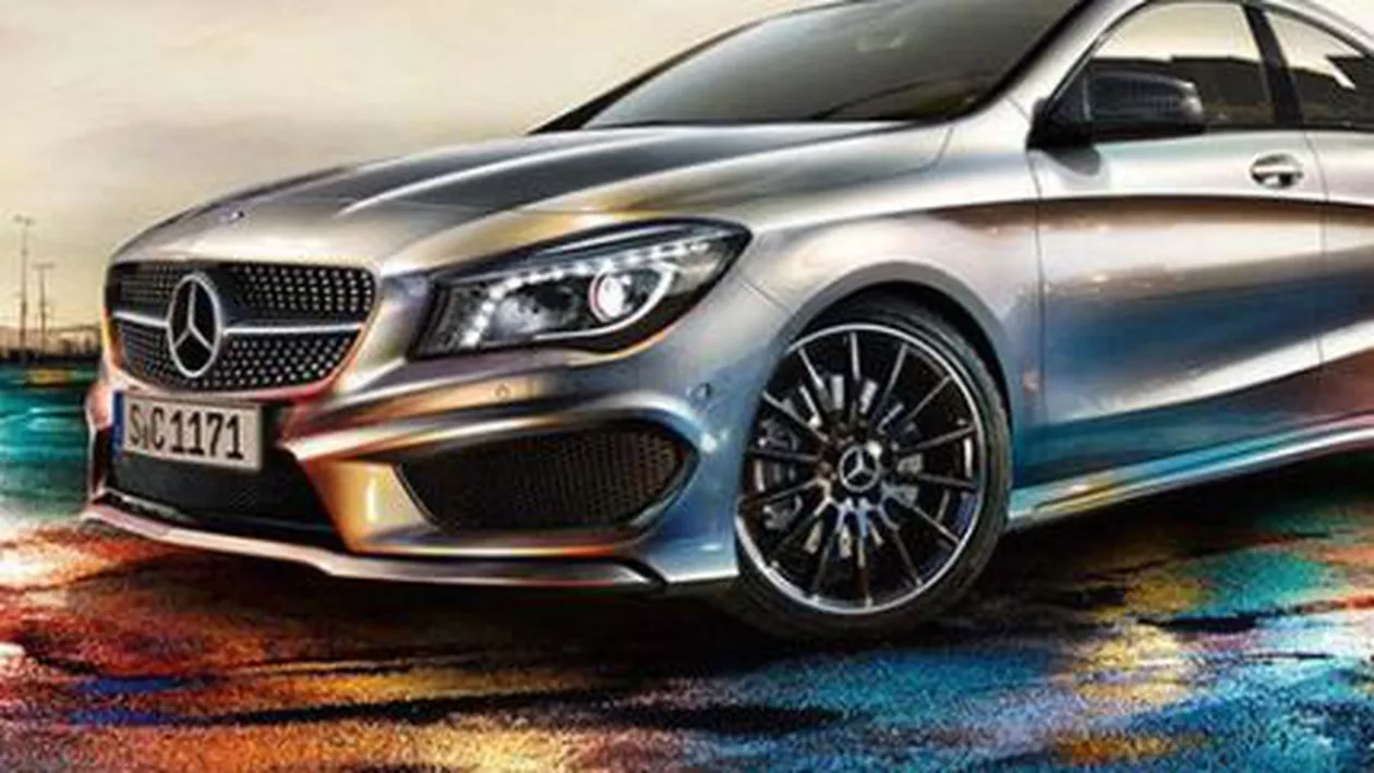 Noul model Mercedes-Benz CLA, surprins total necamuflat (FOTO)