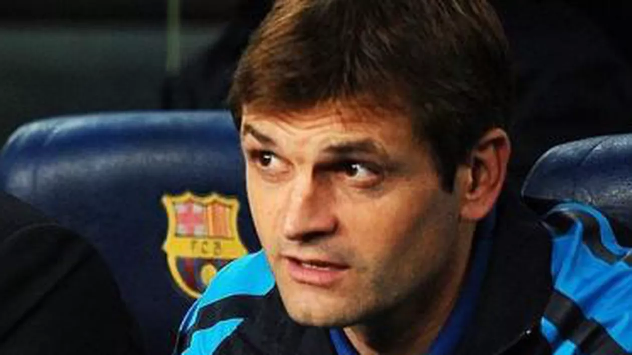 Tito Vilanova s-a prezentat miercuri la antrenamentul jucătorilor Barcelonei