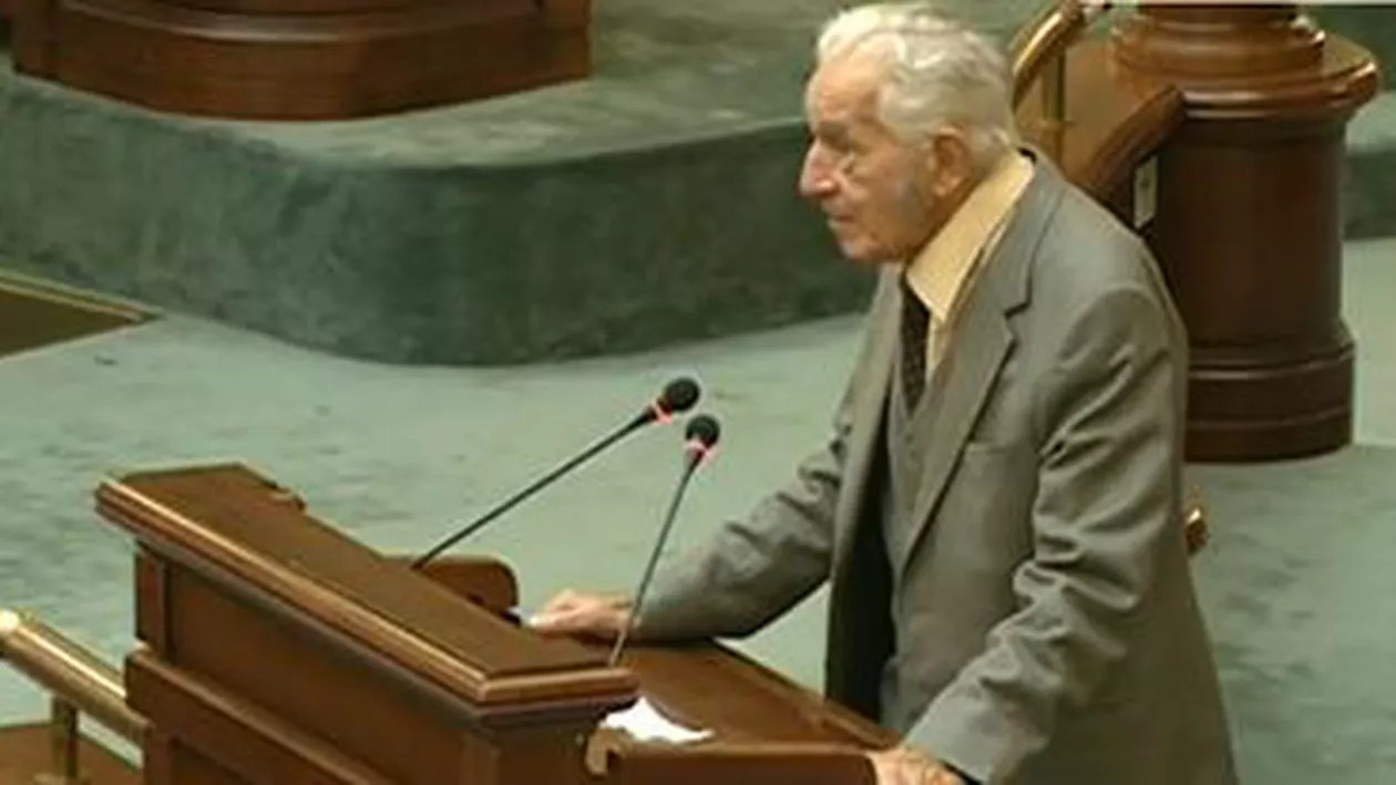 Ultimul discurs susținut de Sergiu Nicolaescu în Senat: "Mai am puțin de trăit, vă spun un sincer la revedere..." (VIDEO)