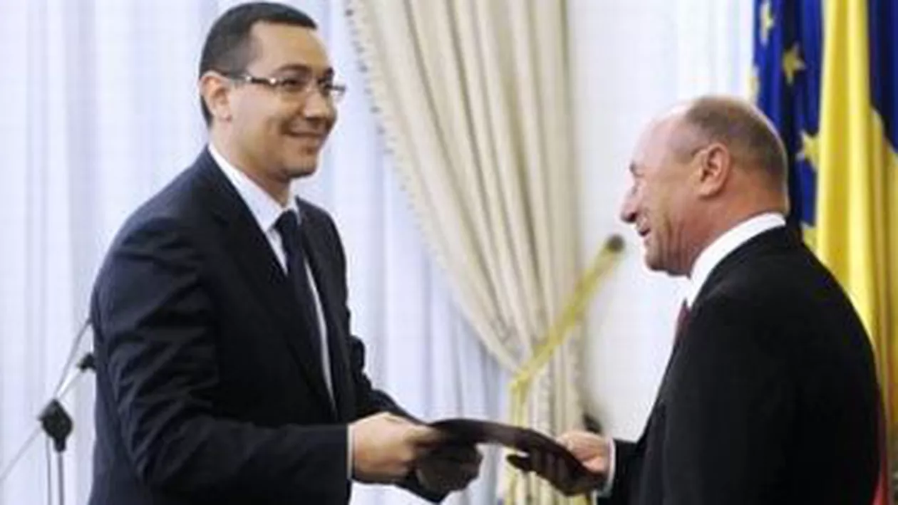 Prima întâlnire din 2013 între Victor Ponta și Traian Băsescu a avut loc joi la Palatul Cotroceni, pe tema aprobării bugetului