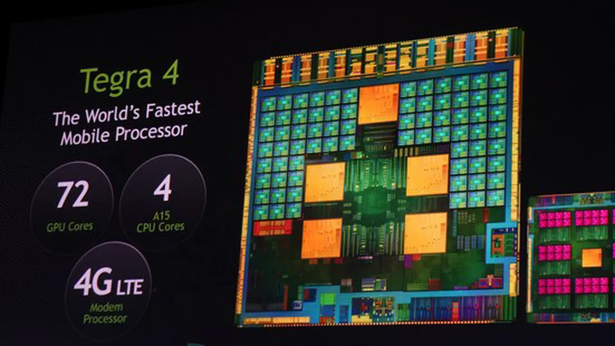 NVIDIA prezintă Tegra 4: 72 de nuclee GPU, patru plus unul nuclee A15, suport 4G LTE