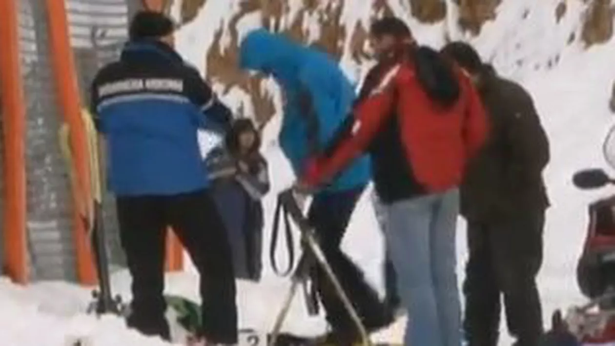 Accident grav pe o pârtie din Semenic: Un copil a fost desfigurat