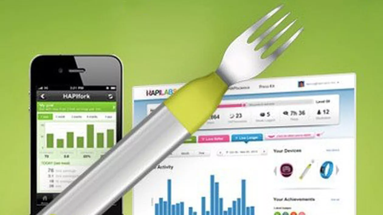 CES 2013: O companie franceză prezintă Hapifork, prima furculiță inteligentă din lume