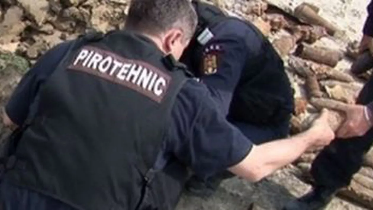 Brașov: O grenadă de exercițiu a fost găsită într-un tomberon