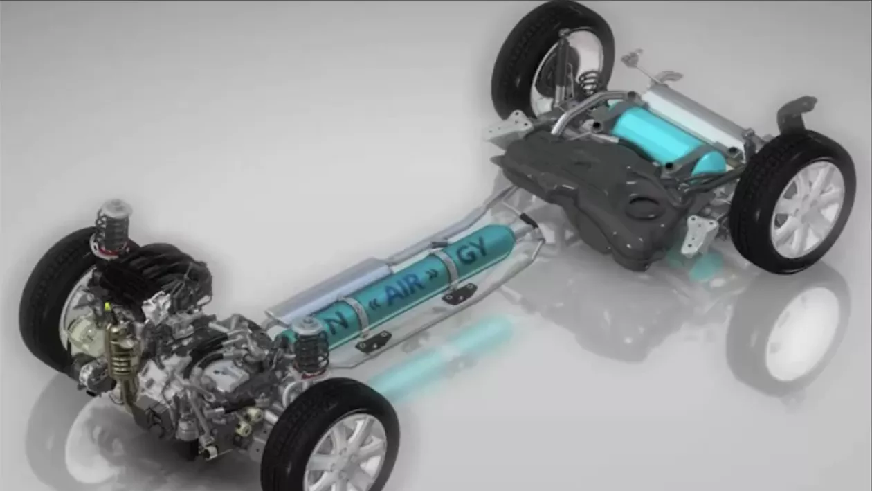 S-a inventat mașina care merge cu aer comprimat! Hybrid Air va apărea pe piață până în 2016