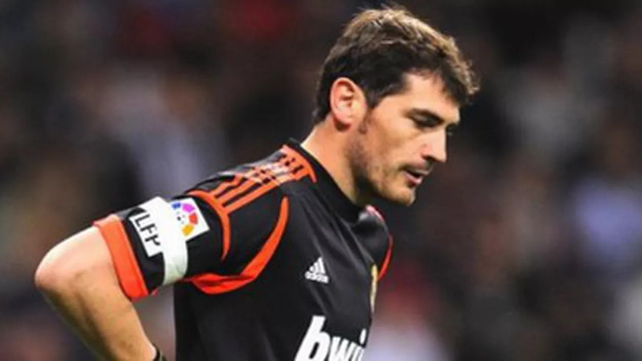 Real Madrid a rămas fără portarul Iker Casillas pentru confruntările cu Barcelona și Manchester United
