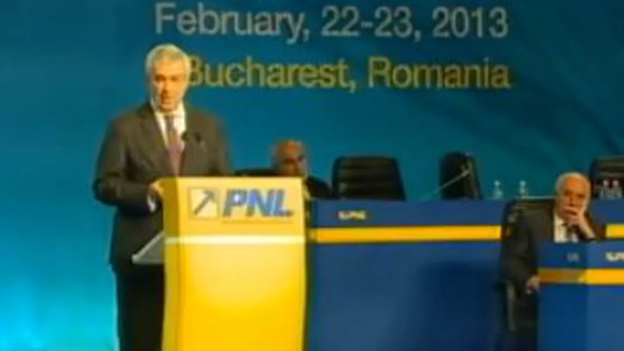 Tăriceanu, la Congresul PNL: Situația din partid e nefirească și absurdă. Riscăm să ajungem într-un vid de lideri
