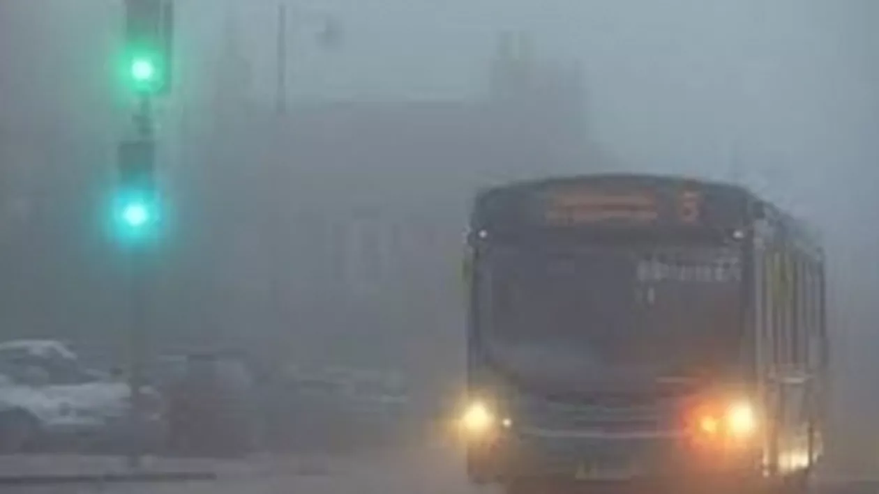 Iași: Avertizare de ceață valabilă până la ora 09:00