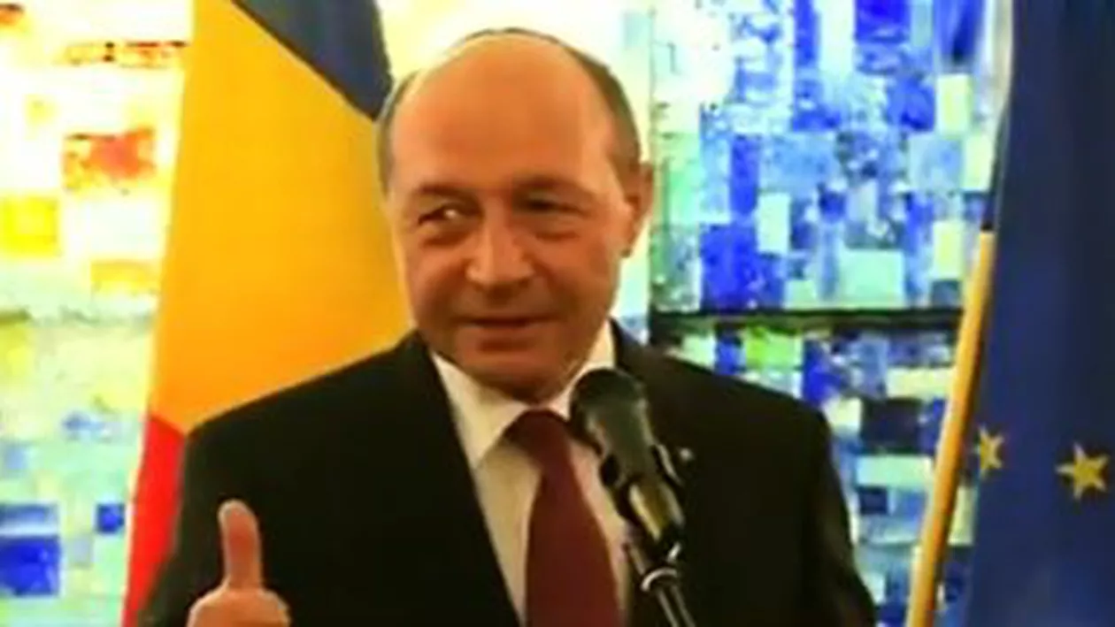 Reacţia lui Traian Băsescu la decizia CCR privind neconstituţionalitatea statutului parlamentarilor: "Yes!" (VIDEO)