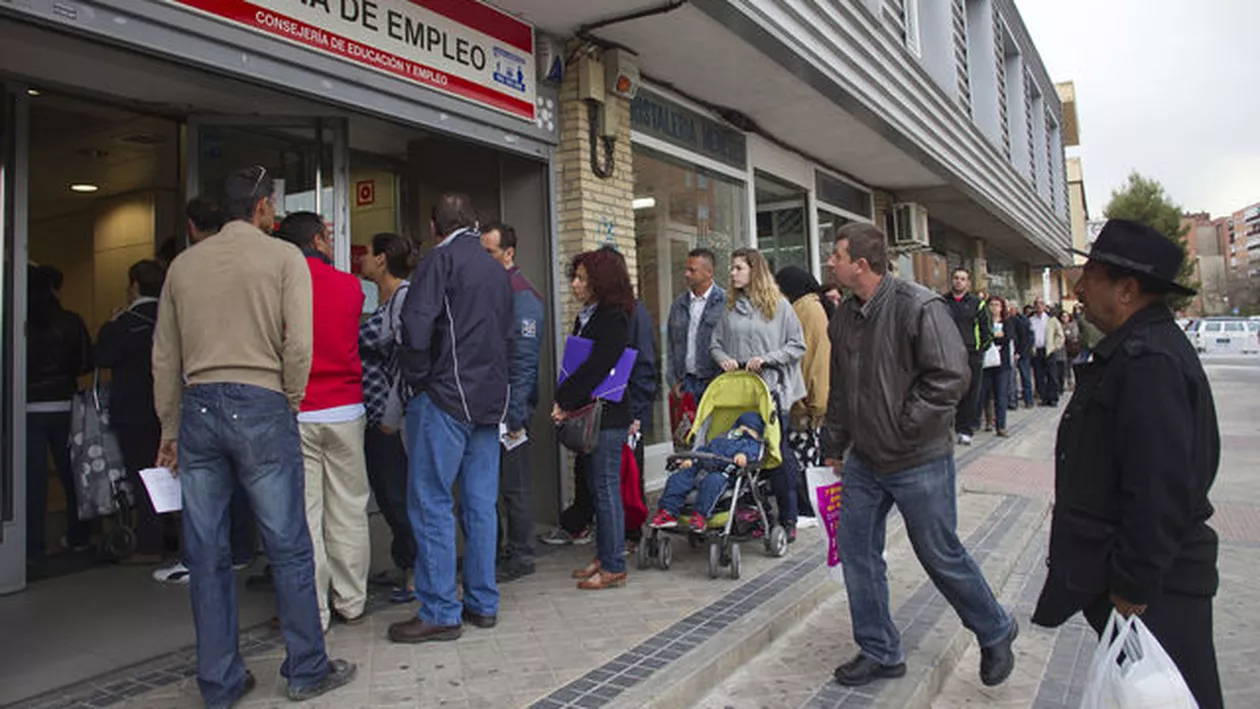 Numărul șomerilor înregistrați din Spania a depășit 5 milioane de persoane