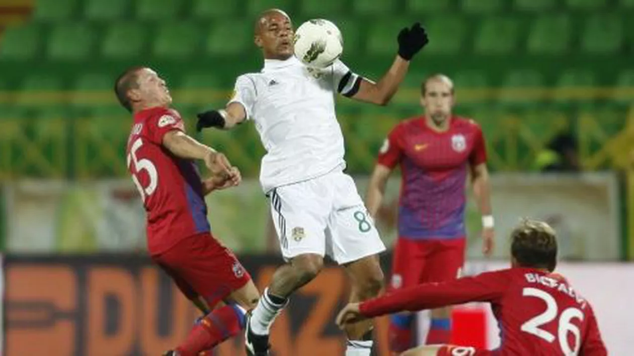 Liga I: Steaua - FC Vaslui, scor 1-0