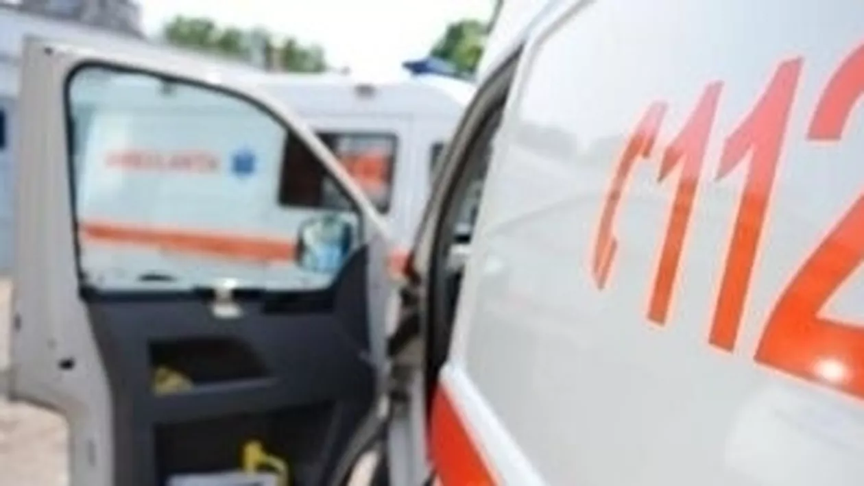 Sibiu: Opt persoane au fost rănite după ce două maşini s-au ciocnit