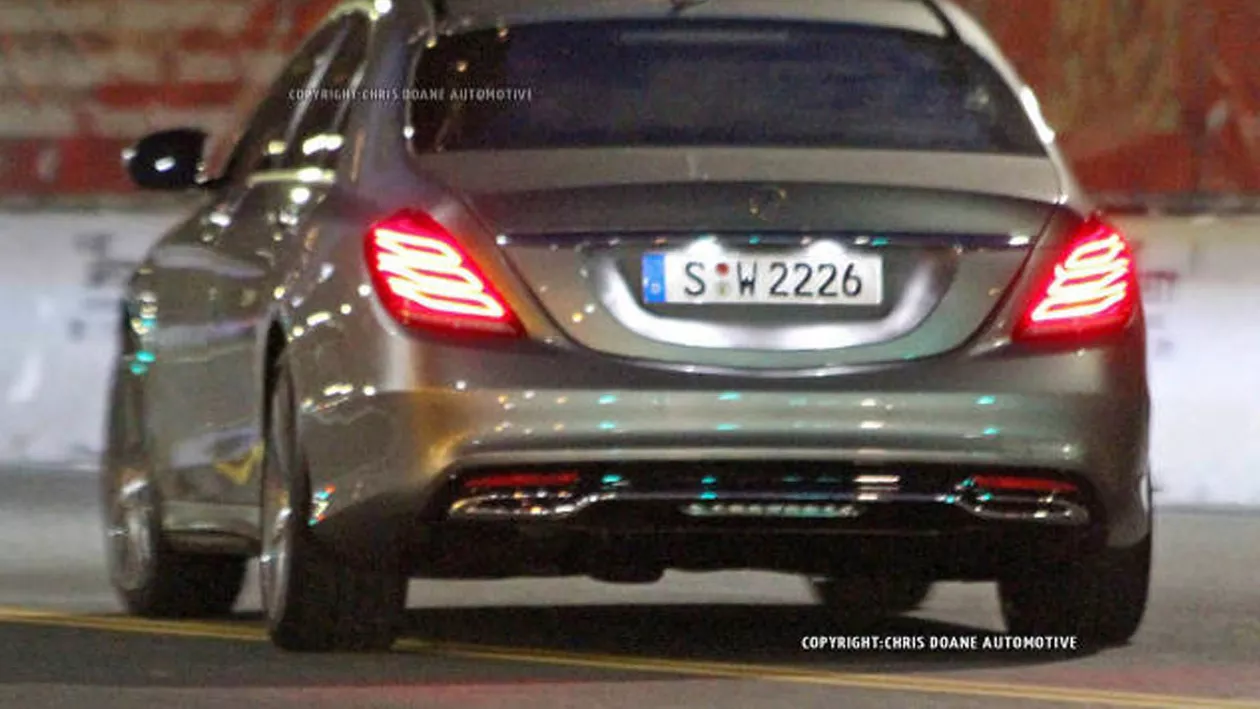 Primele imagini cu noul Mercedes Clasa S au fost făcute publice (FOTO)
