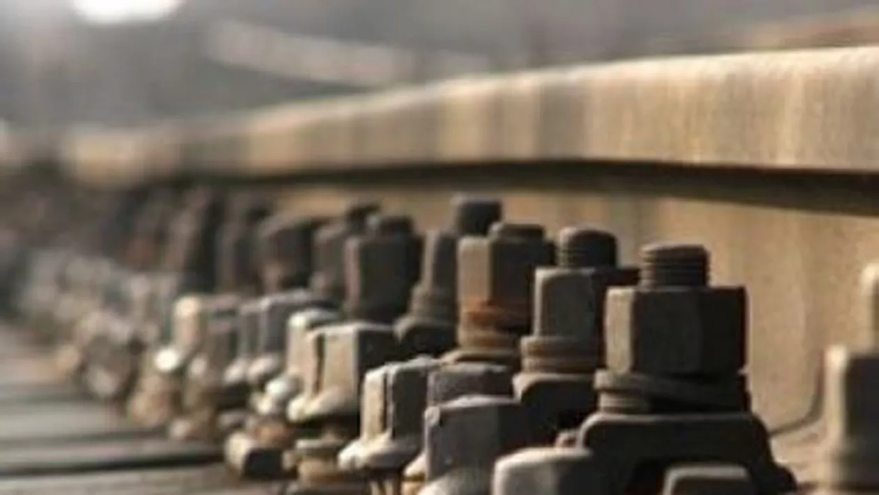 Bacău: Doi tineri, prinși de polițiști cu o șină de cale ferată furată