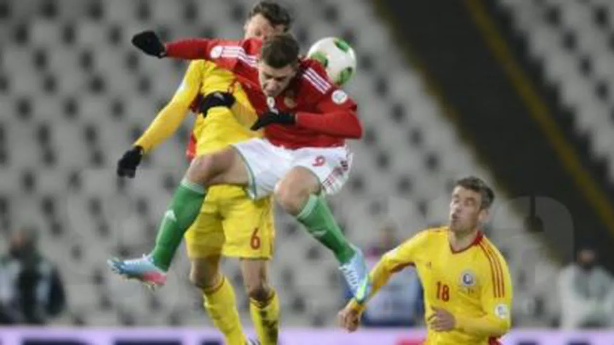 Ungaria - România, 2-2. Tricolorii au egalat în minutul 92