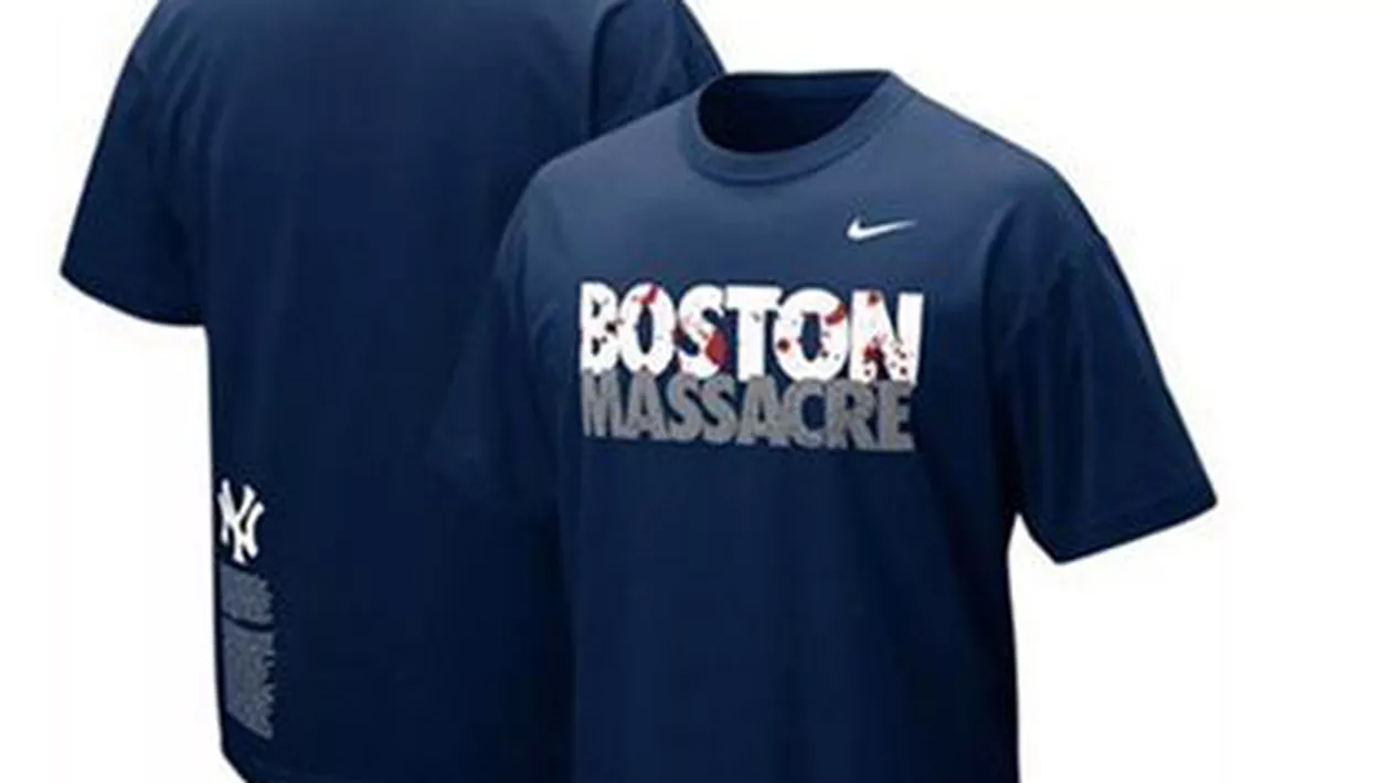 Nike a retras de pe piaţă tricourile cu "Boston Massacre", după atentatul din 15 aprilie