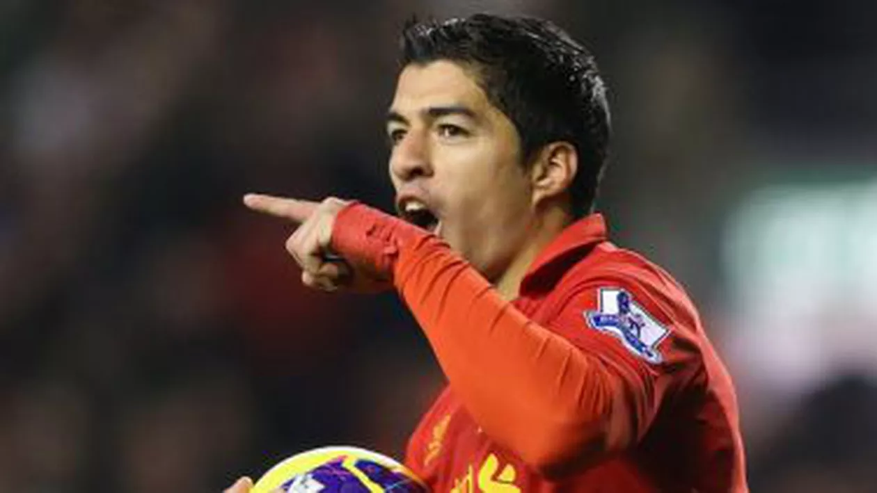 Fotbalistul Luis Suarez a fost suspendat zece etape în campionatul Angliei