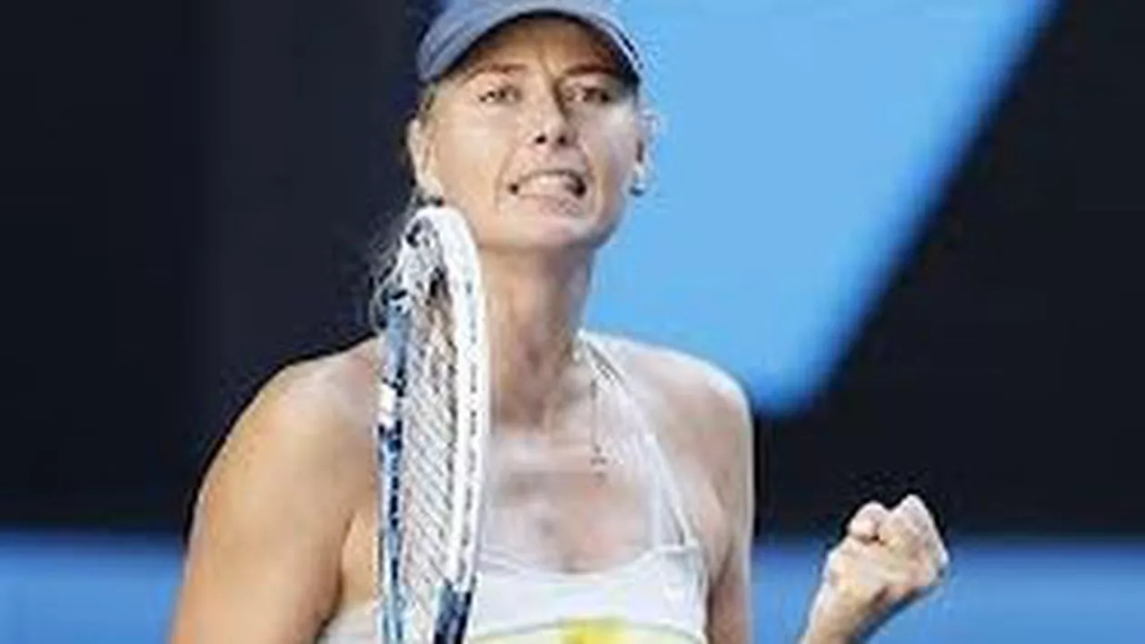 Tenis: Maria Şarapova a învins-o pe Na Li şi a câştigat turneul de la Stuttgart